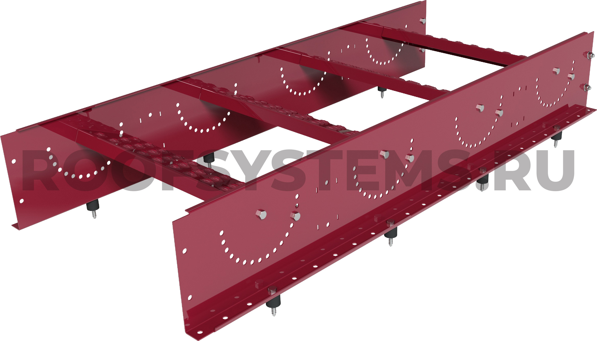 Лестница кровельная маршевая PRESTIGE ZN 1,2м NEXT